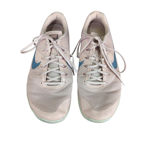 Nike Metcon 4 Pink Running Shoes Women's 12 Particle Beige Trainers 924593-240 - Picture 4 of 8
